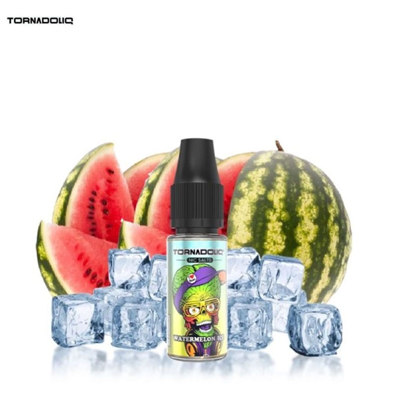 Watermelon Ice 10ml Nic Salt (20mg) - Tornadoliq