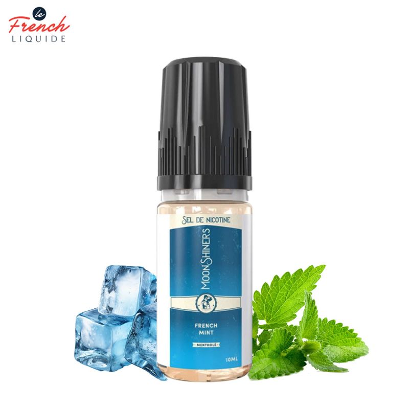 Moon Shiners : French Mint 10ml Salt (20mg) - Le French Liquide