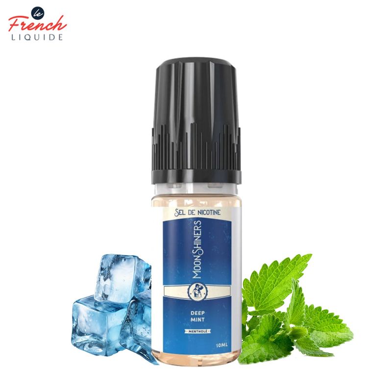 Moon Shiners : Deep Mint 10ml Salt (10mg) - Le French Liquide