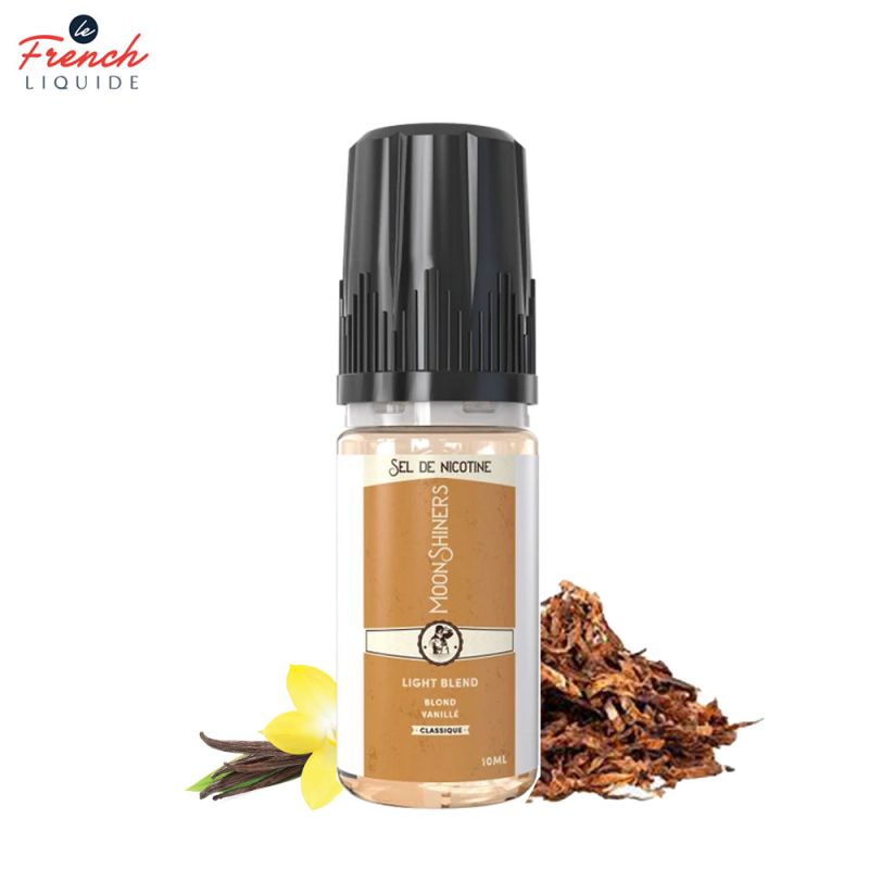 Moon Shiners : Light Blend 10ml Salt (20mg) - Le French Liquide