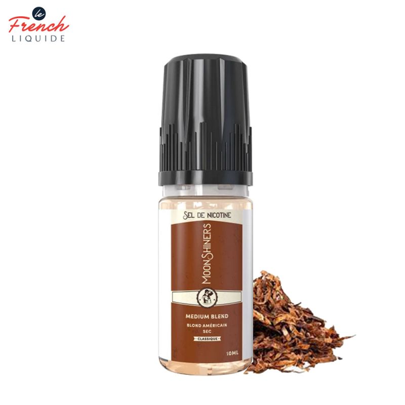 Moon Shiners : Medium Blend 10ml Salt (10mg) - Le French Liquide