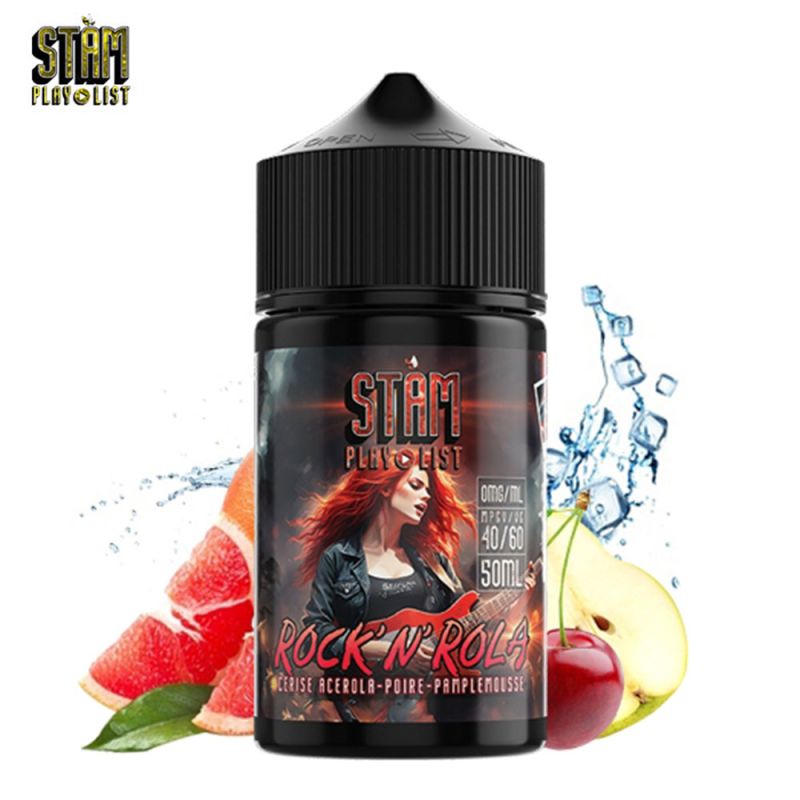 Rock'N'Rola 50ml (0mg) - Stam Playlist