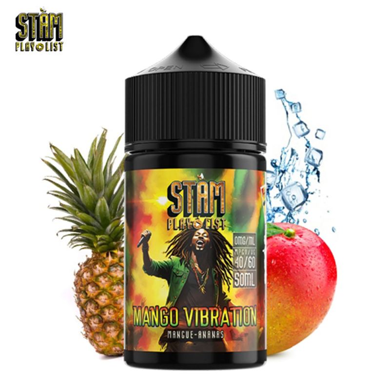 Mango Vibration 50ml (0mg) - Stam Playlist