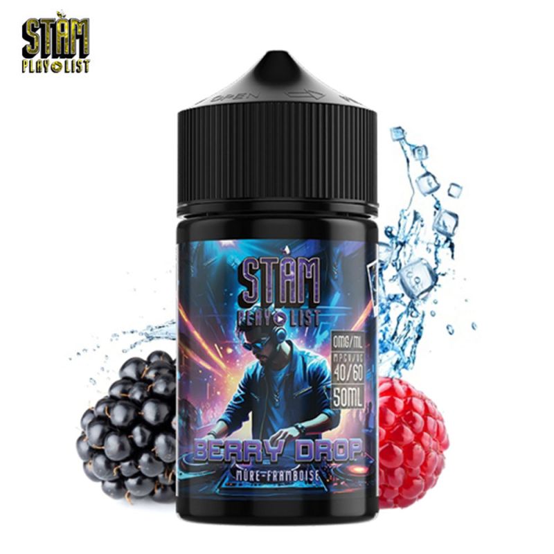 Berry Drop 50ml (0mg) - Stam Playlist