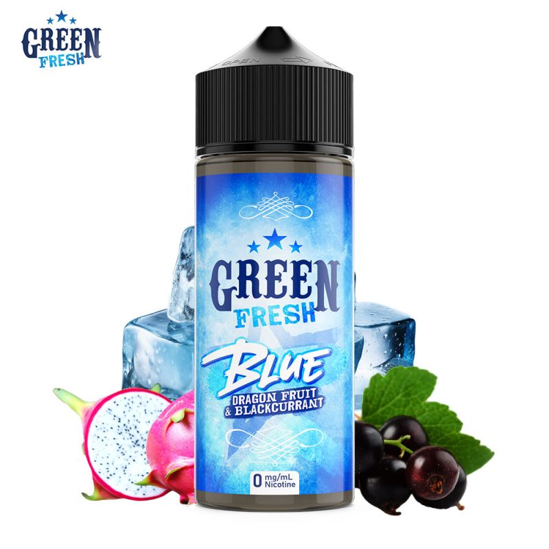 Blue 100ml (0mg) - Green Fresh by eliquid France