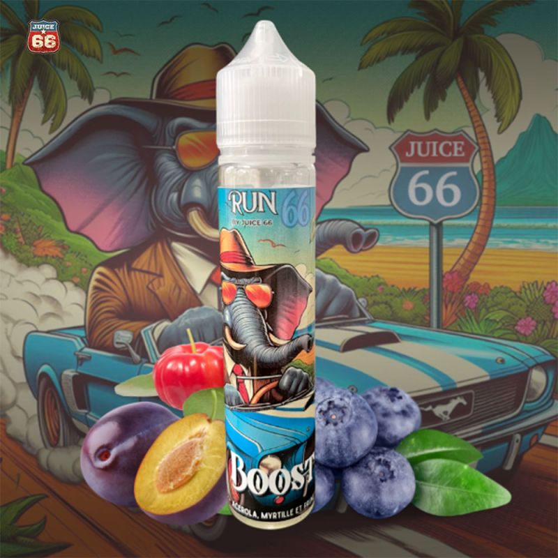 Boost 50ml (0mg) - Run 66 by Juice 66
