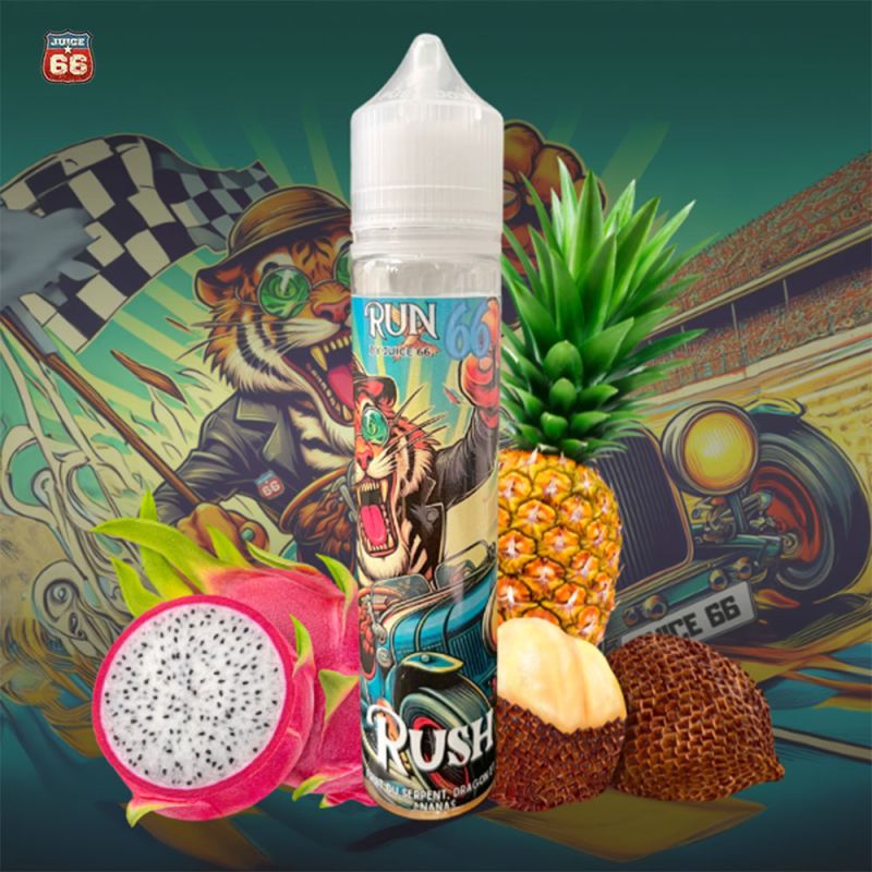 Rush 50ml (0mg) - Run 66 by Juice 66