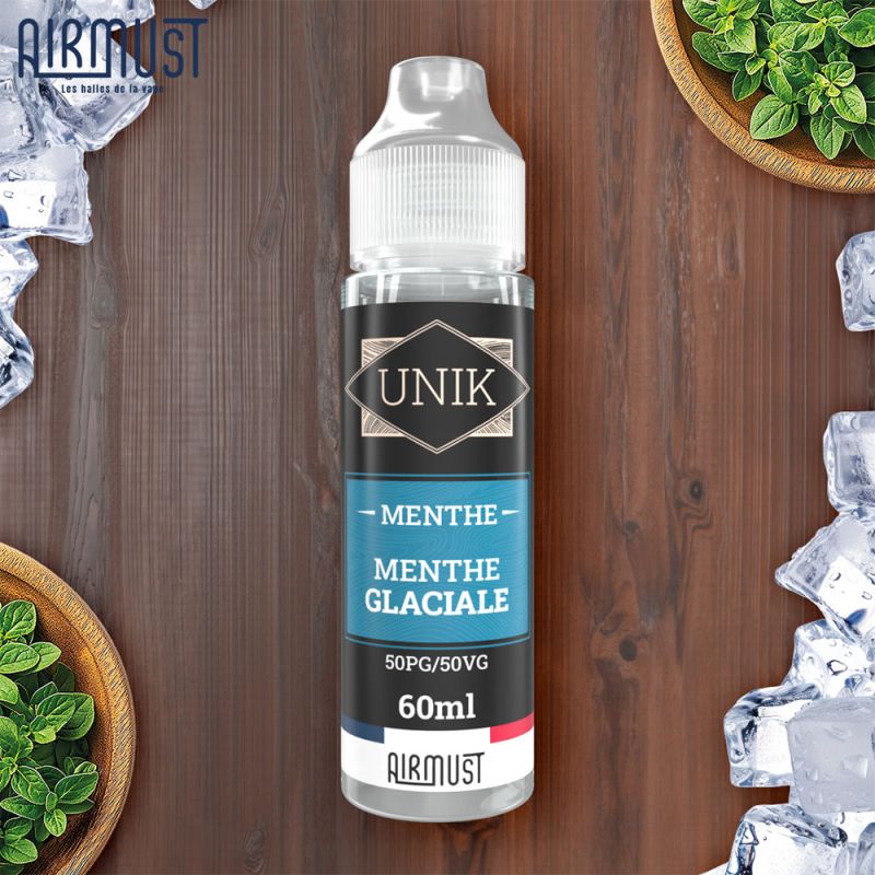 Menthe Glaciale 60ml (0mg) - Unik by Airmust
