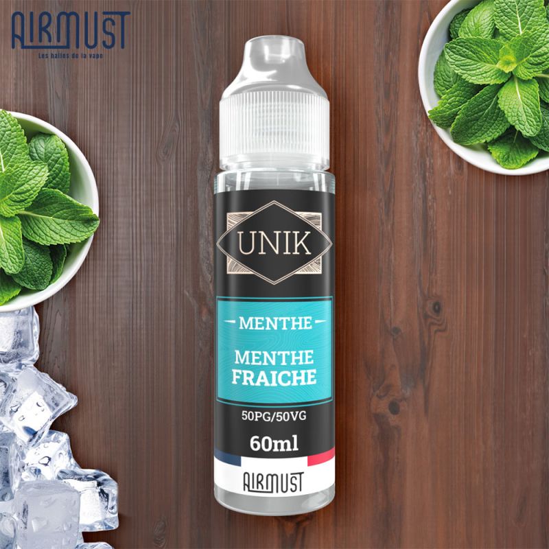 Menthe Fraiche 60ml (0mg) - Unik by Airmust