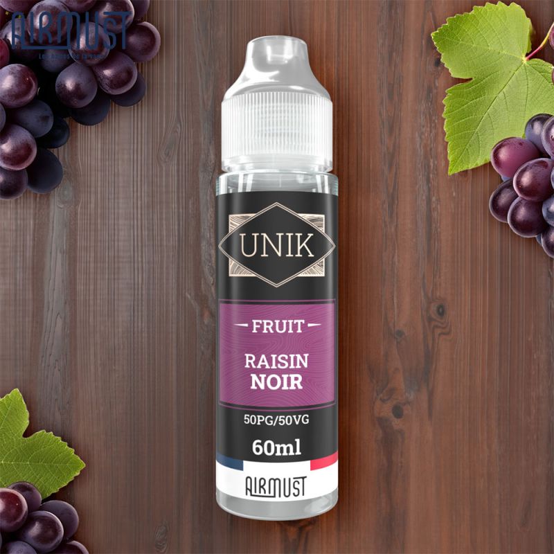 Raisin Noir 60ml (0mg) - Unik by Airmust