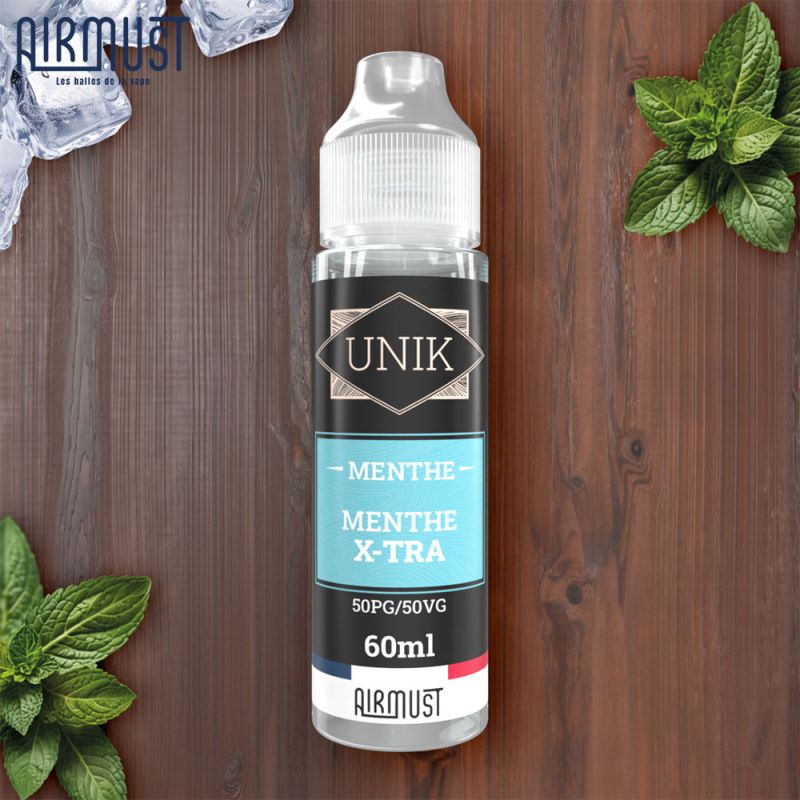 Menthe X-Tra 60ml (0mg) - Unik by Airmust