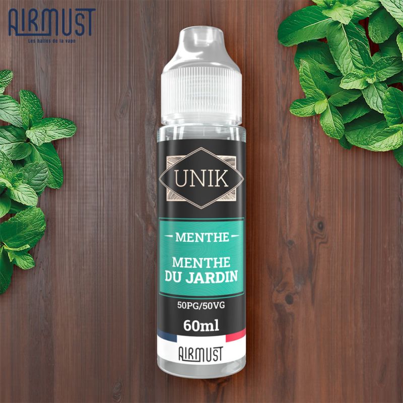 Menthe Du Jardin 60ml (0mg) - Unik by Airmust