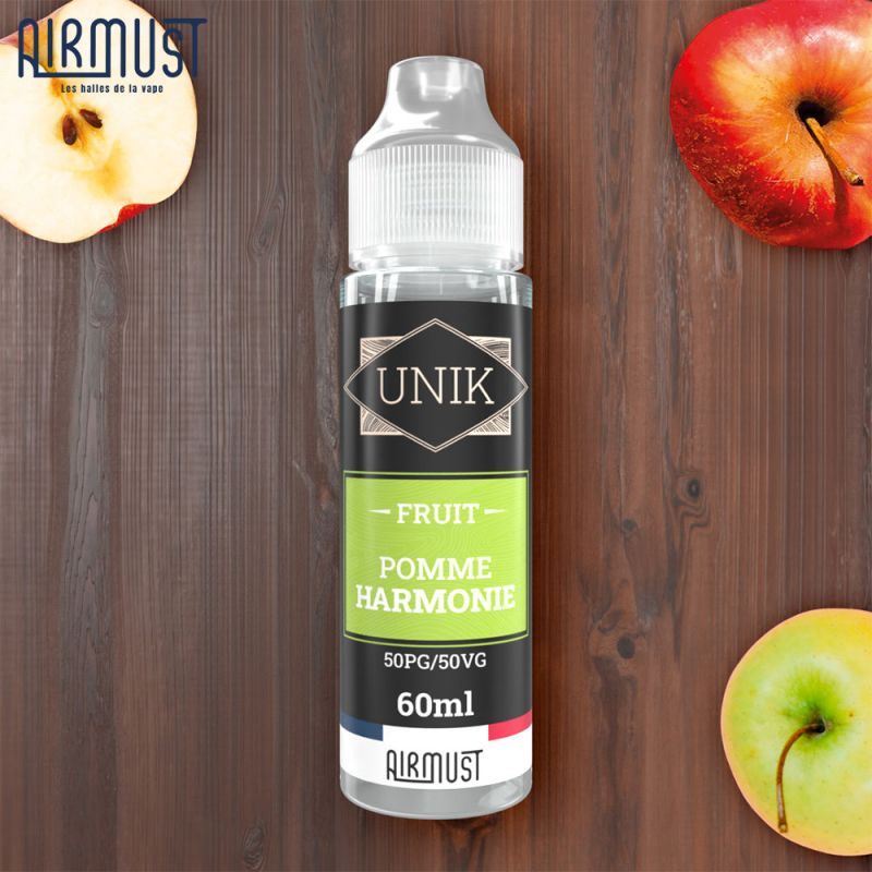 Pomme Harmonie 60ml (0mg) - Unik by Airmust