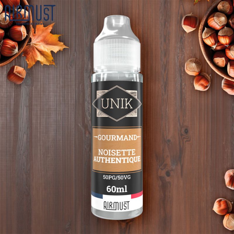 Noisette Authentique 60ml (0mg) - Unik by Airmust