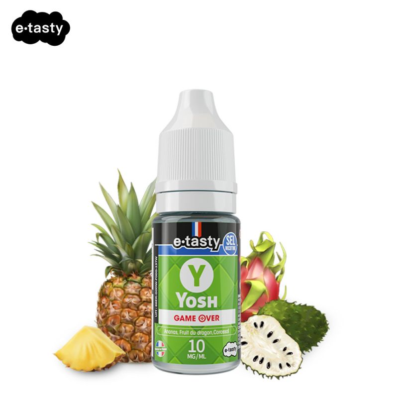 Yosh 10ml Nic Salt (20mg) - Game Over by E.Tasty