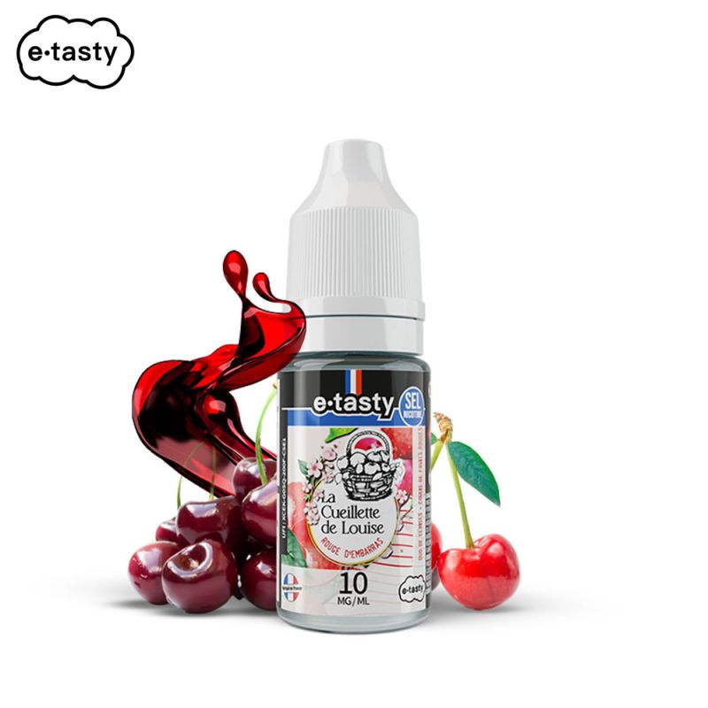Rouge d'Embarras 10ml Nic Salt (10mg) - La Cueillette de Louise