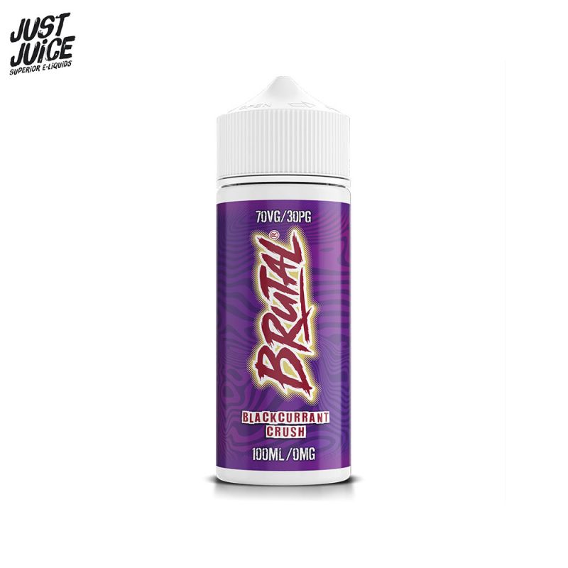 Blackcurrant Crush 100ml (0mg) - Brutal by Just Juice