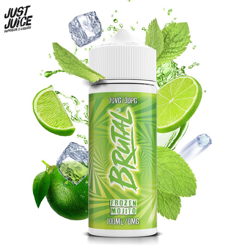 Frozen Mojito 100ml (0mg) - Brutal by Just Juice