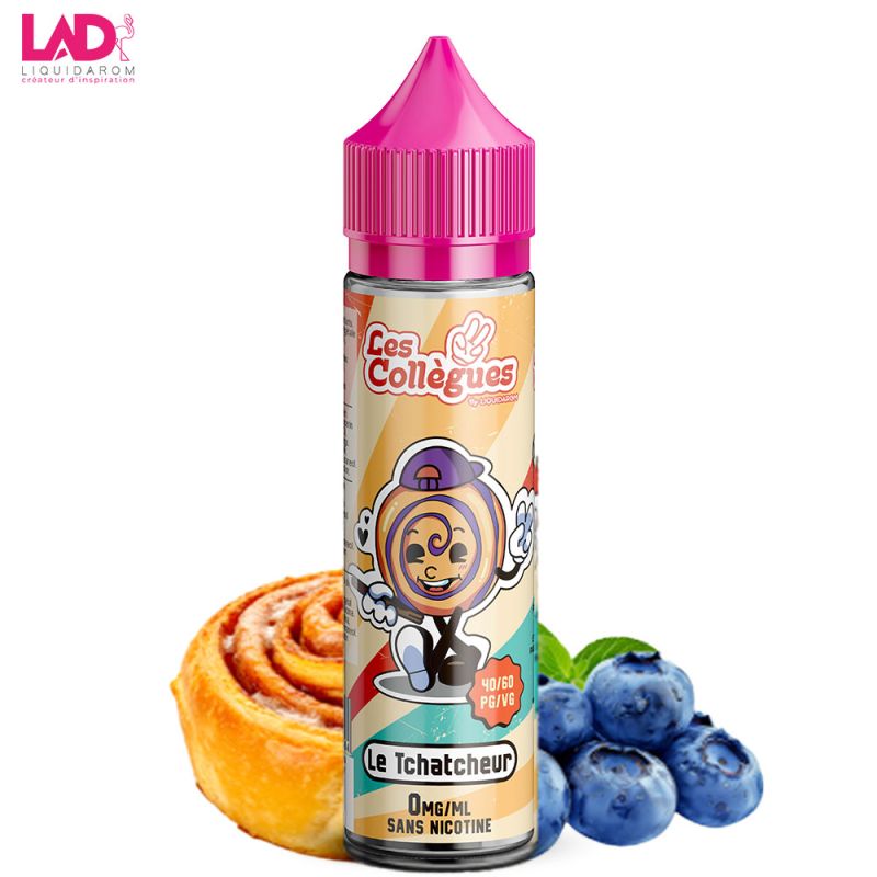 Le Tchatcheur 50ml (0mg) - Les Collègues by Liquidarom