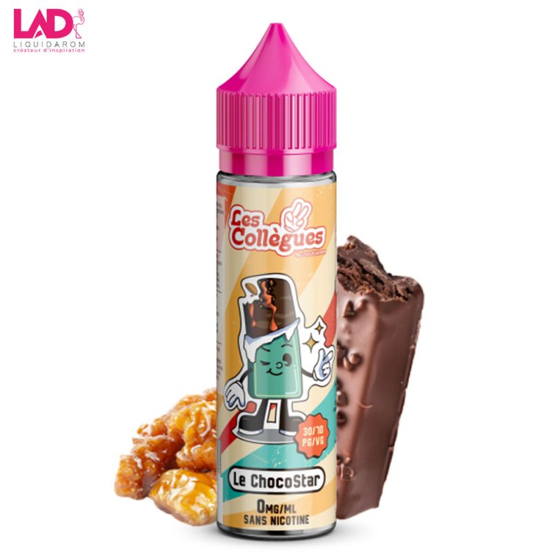 Le Chocostar 50ml (0mg) - Les Collègues by Liquidarom