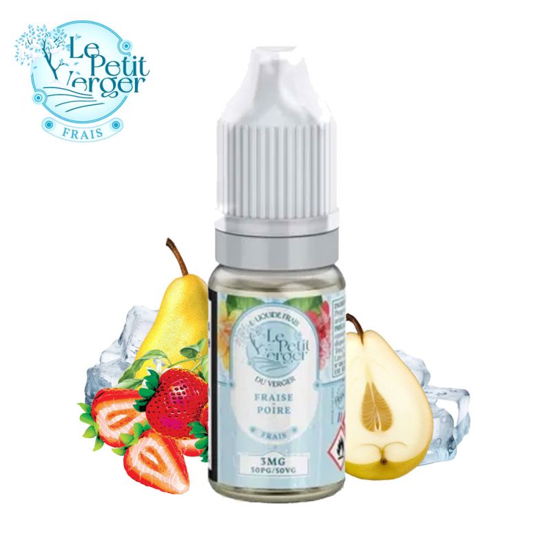 Fraise Poire Frais 10ml (6mg) - Le Petit Verger by Savourea