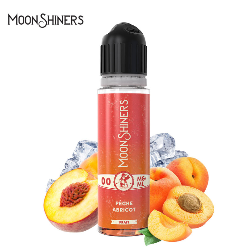Pêche Abricot 50ml (0mg) - Moon Shiners by Le French Liquide