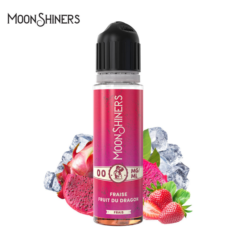 Fraise Fruit Du Dragon Frais 50ml (0mg) - Moon Shiners by Le French Liquide