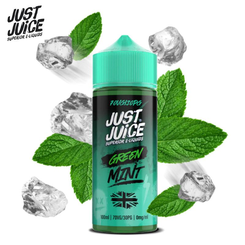 Green 100ml (0mg) - Mint By Just Juice