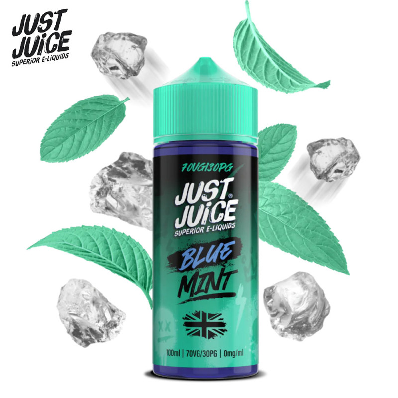 Blue 100ml (0mg) - Mint By Just Juice