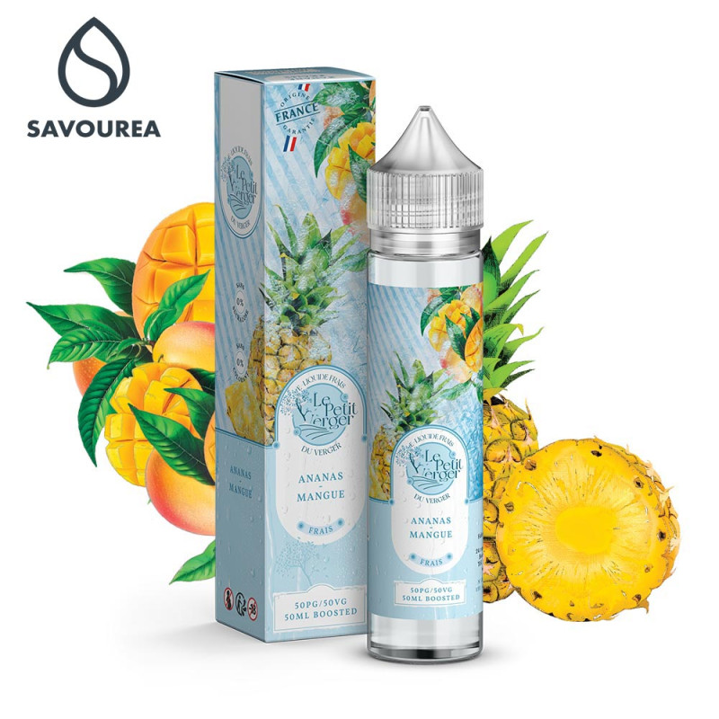 Ananas Mangue 50ml (0mg) - Le Petit Verger Frais by Savourea
