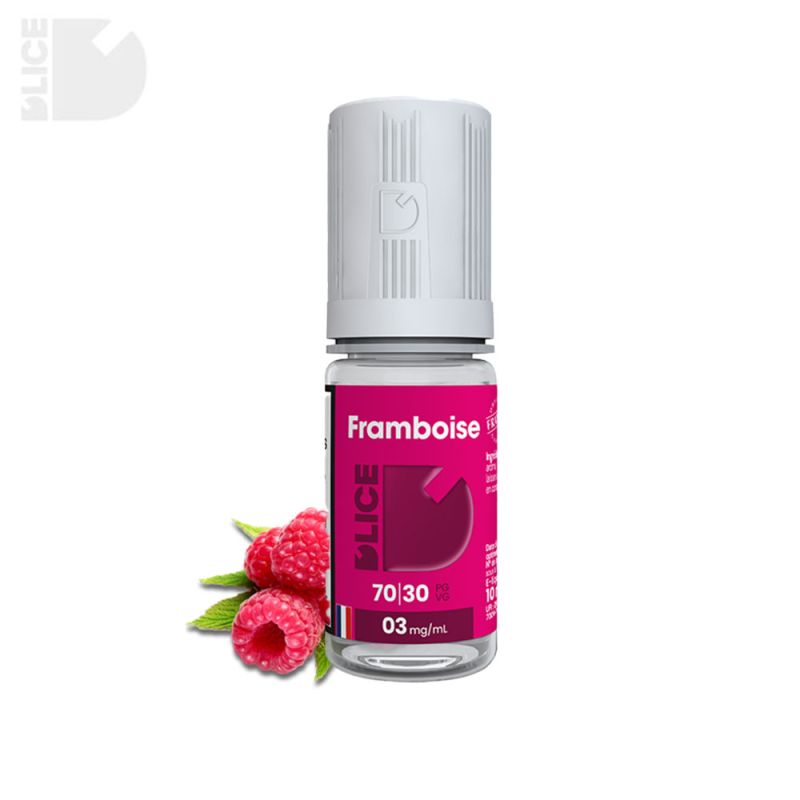 Framboise 10ml (3mg) - Dlice