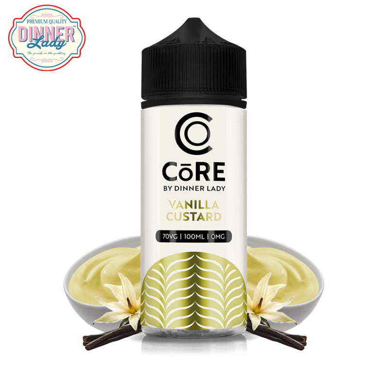 Vanilla Custard 100ml (0mg) - Core by Dinner Lady