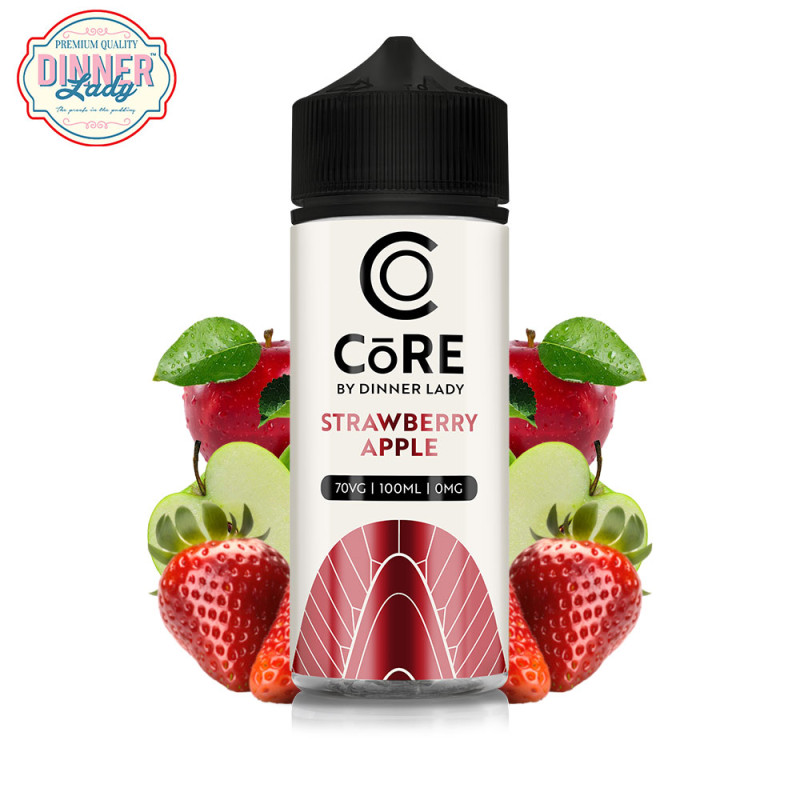 Strawberry Apple 100ml (0mg) - Core by Dinner Lady