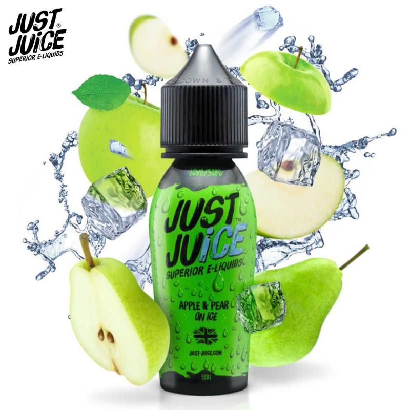 Pomme & Poire glacées 50ml (0mg) - Just Juice