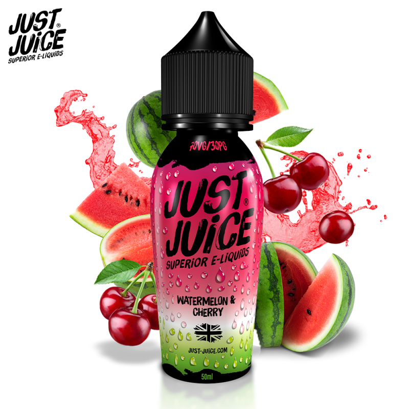Pastèque & Cerise 50ml (0mg) - Just Juice
