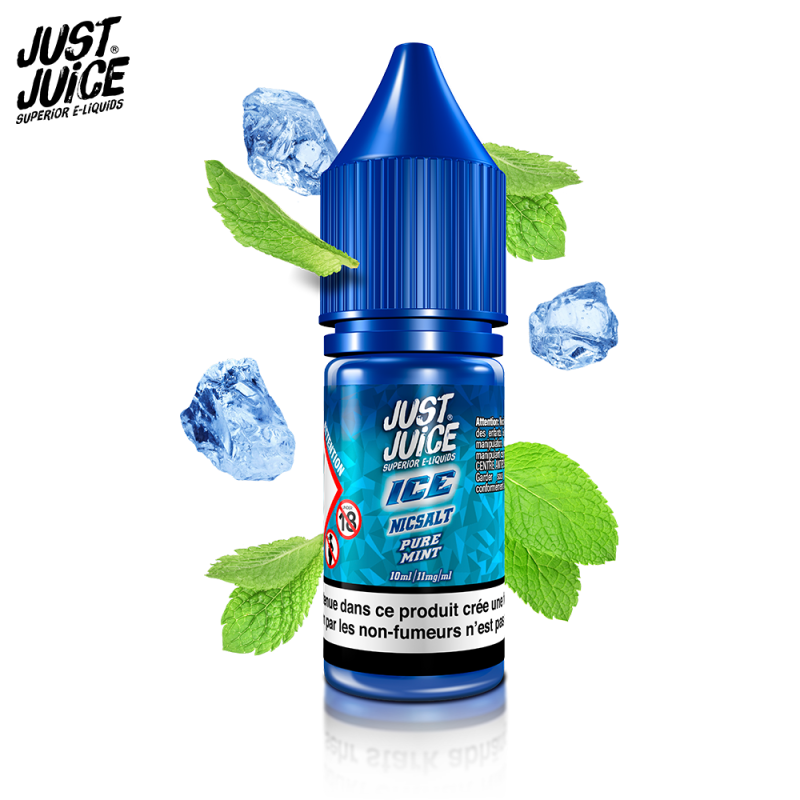 Menthe Pure Ice 10ml Nic Salt (20mg) - Just Juice