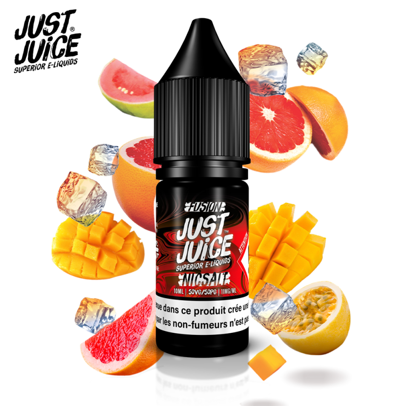 Mangue et Orange Sanguine Sur Glace 10ml Nic Salt (11mg) - Just Juice