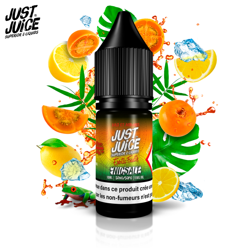 Lulo & Citrus on Ice 10ml Nic Salt (11mg) - Just Juice