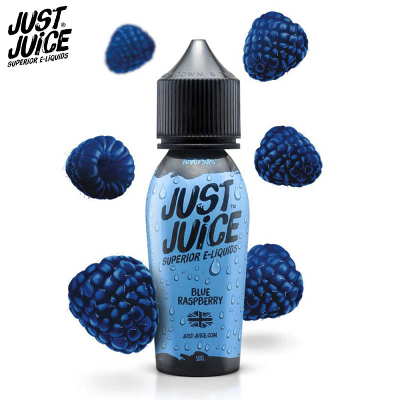 Framboise Bleue 50ml (0mg) - Just Juice