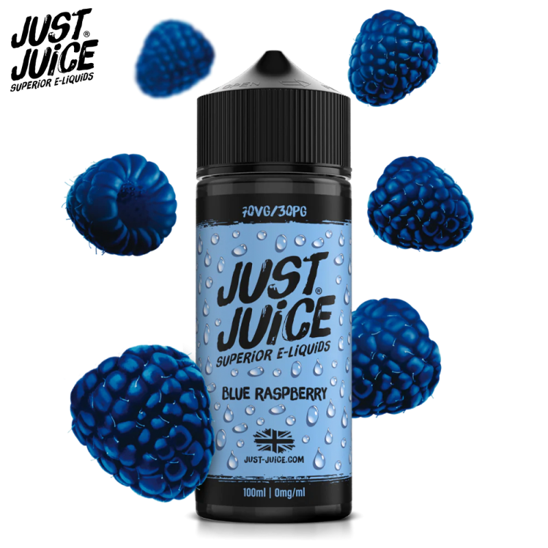 Framboise Bleue 100ml (0mg) - Just Juice