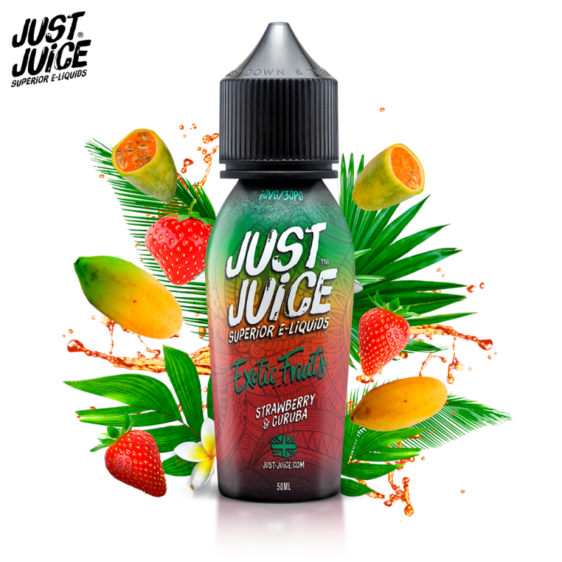 Fraise & Curuba 50ml (0mg) - Just Juice