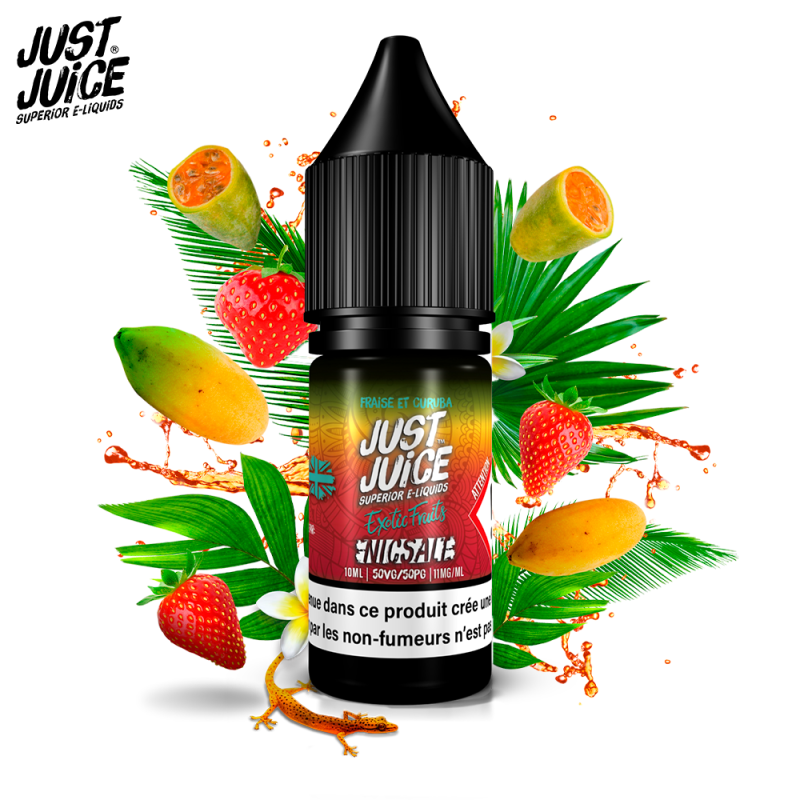 Fraise & Curuba 10ml Nic Salt (11mg) - Just Juice