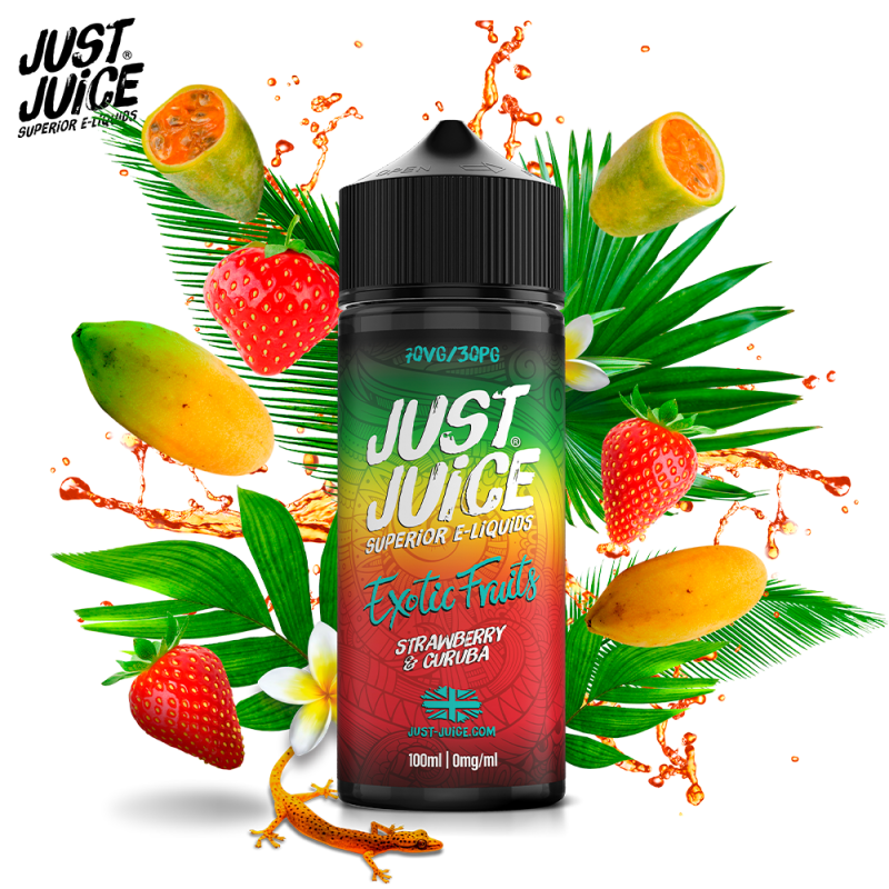 Fraise & Curuba 100ml (0mg) - Just Juice