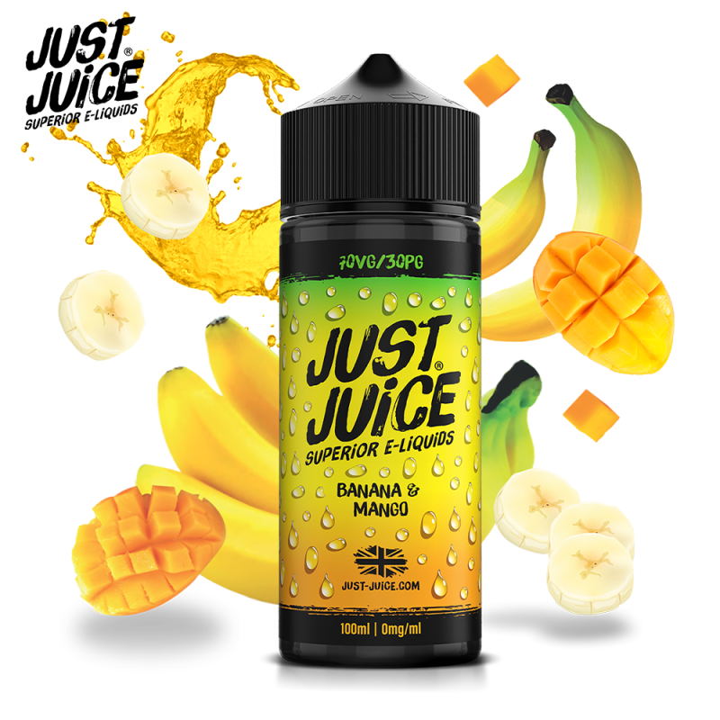 Banane & Mangue 100ml (0mg) - Just Juice