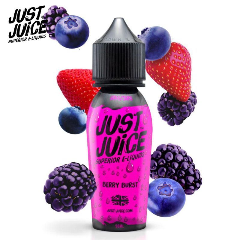 Baies Bleus 50ml (0mg) - Just Juice