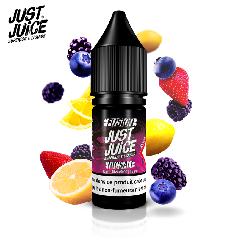 Baies Bleus & Limonade 10ml Nic Salt (20mg) - Just Juice