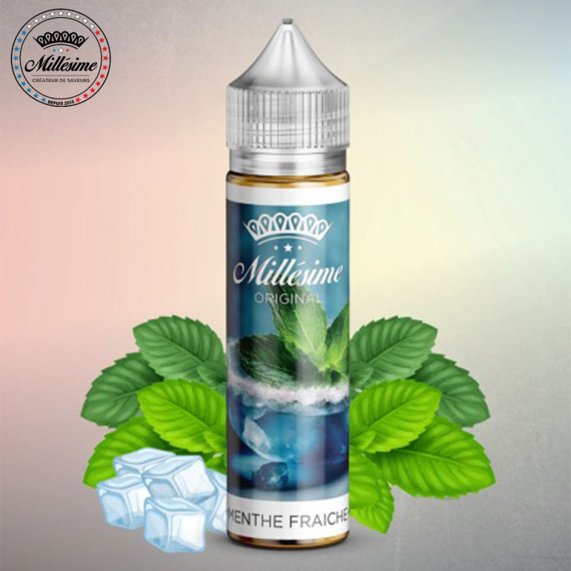 Menthe Fraiche 50ml (0mg) - Millesime