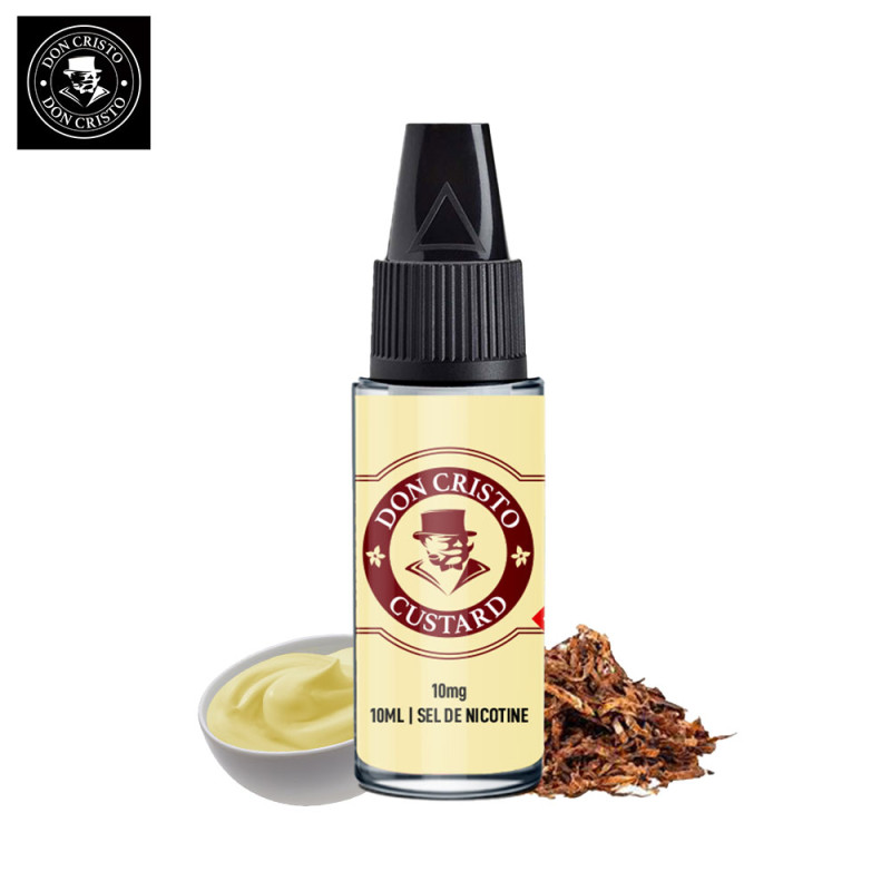 Custard 10ml Nic Salt (20mg) - Don Cristo