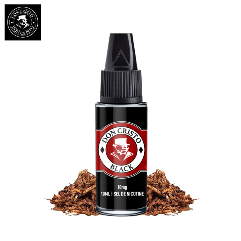 Black 10ml Nic Salt (10mg) - Don Cristo