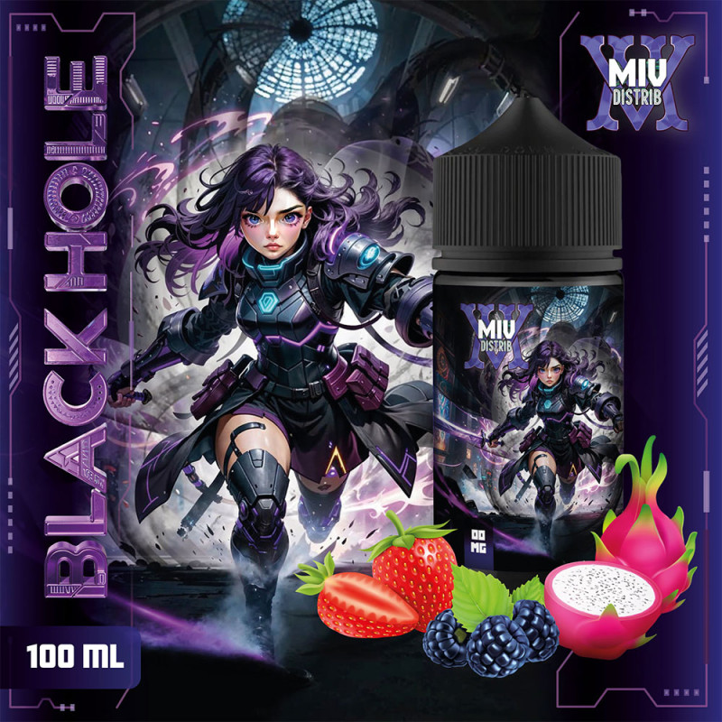 Black Hole 100ml (0mg) - Miv Distrib by Made In Vape